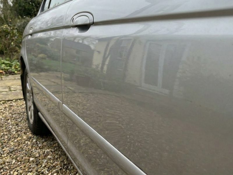 Minor door dent after repair