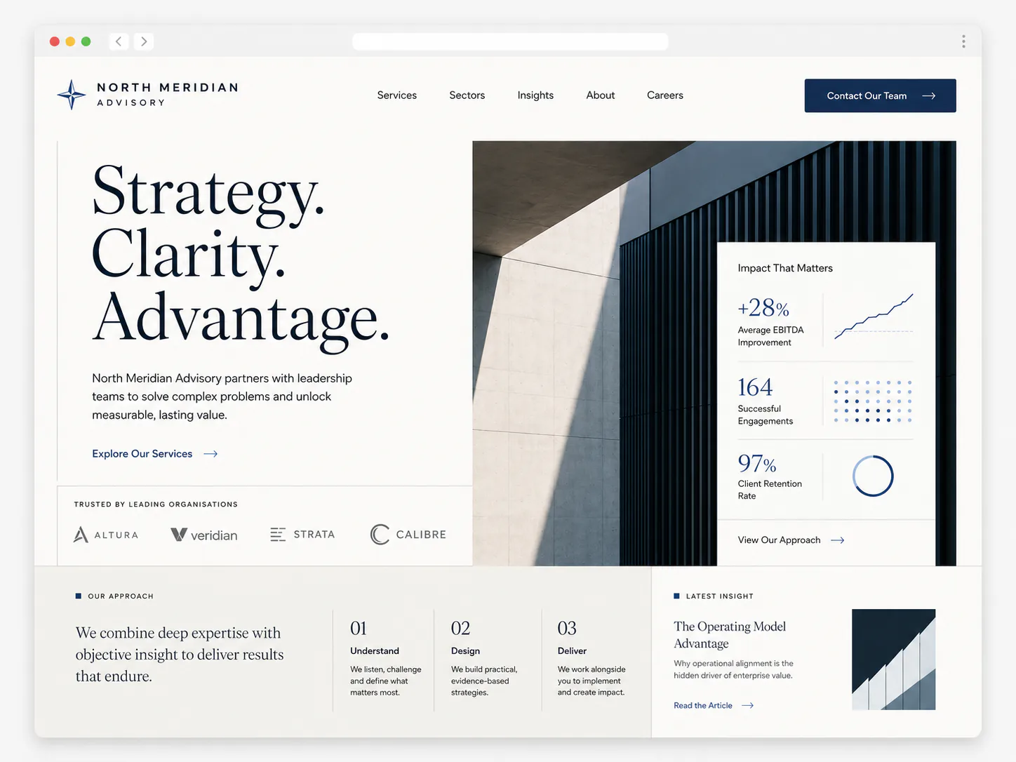 Anonymous new website example for a Kent business